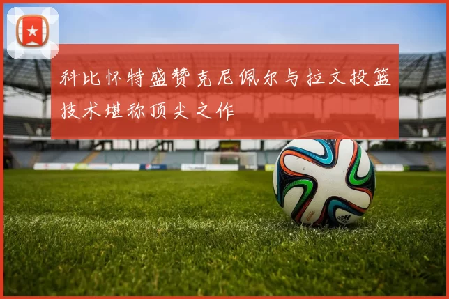科比怀特盛赞克尼佩尔与拉文投篮技术堪称顶尖之作